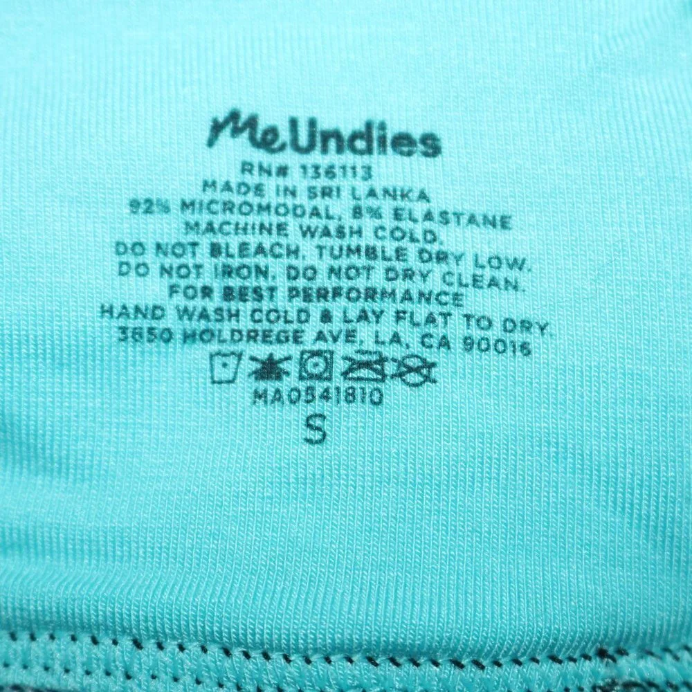 MeUndies U-back bralettes lot of 2 size small Lighting Bolts NWOT - Picture 4 of 5